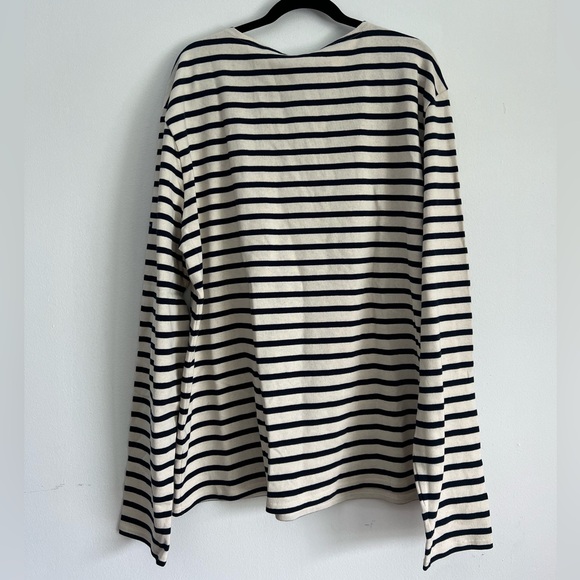 NWT SAINT JAMES meridien moderne navy sweater - Picture 3 of 9